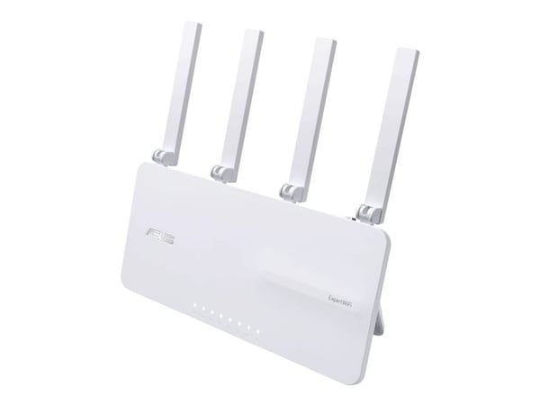 ASUS EBR63 – Expert WiFi, Wi-Fi 6 (802.11ax), Kaksitaajuus (2,4 GHz/5 GHz), Ethernet LAN, Valkoinen, Pöytäreititin