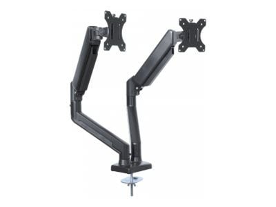 ART UM-116 - Monteringssats - för 2 LCD-bildskärmar - metall - svart - skärmstorlek: 13"-32"