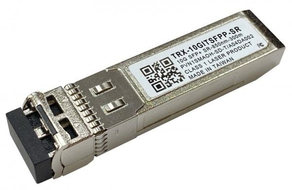 QNAP - SFP+ transceivermodul - 10GbE - 10GBase-SR - opp til 300 m - 850 nm