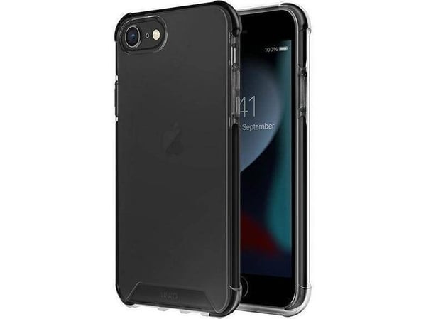 Dėklas Uniq UNIQ etui Combat iPhone SE 2022 / SE 2020 /7/8 juoda/karbon juods Dėklas Uniq UNIQ etui Combat iPhone SE 2022 / SE 2020 /7/8 juoda/karbon juods