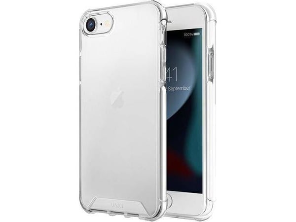 Dėklas Uniq UNIQ kampdeksel iPhone SE 2022 / SE 2020 /7/8 balta/hvit baltas Dėklas Uniq UNIQ kampdeksel iPhone SE 2022 / SE 2020 /7/8 balta/hvit baltas