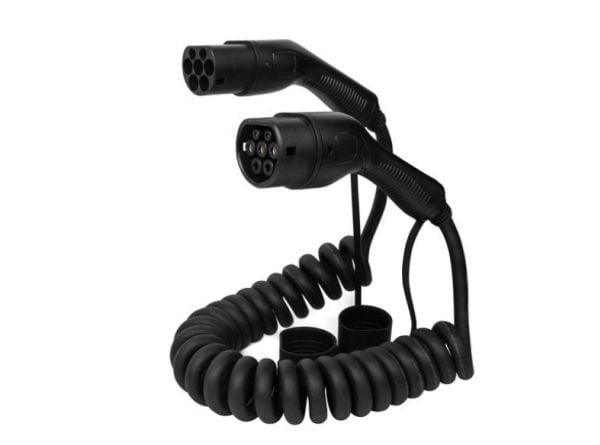 Defenzo Spiro AC7 Type 2 7kW 5m billadekabel