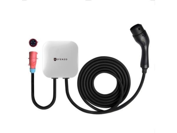 Kotilaturi - Defenzo Wallbox AC7 Type 2 7000W Musta/Valkoinen