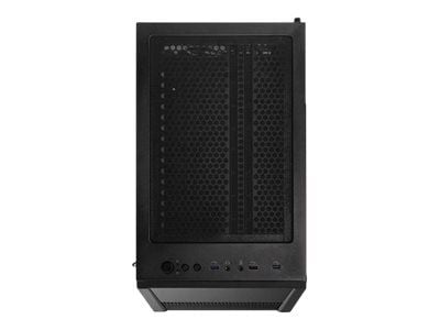 Kolink Citadel Mesh RGB - Tower - micro ATX - sidepanel med vindu (herdet glass) - ingen strømforsyning (ATX) - svart - USB/lyd