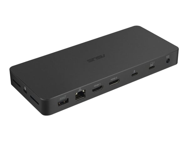 ASUS DC500 - Dokkingstasjon - Thunderbolt 4 - 2 x HDMI, Thunderbolt 4 - 2.5GbE - 150 watt