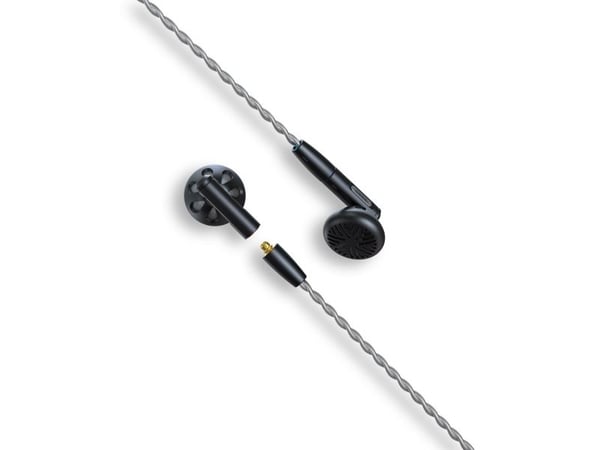 FiiO FF5, Koblet med ledninger (ikke trådløs), 20 - 20000 Hz, Musikk, 3,4 g, Hodetelefoner, Sort