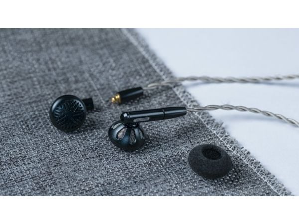 FiiO FF5, Koblet med ledninger (ikke trådløs), 20 - 20000 Hz, Musikk, 3,4 g, Hodetelefoner, Sort