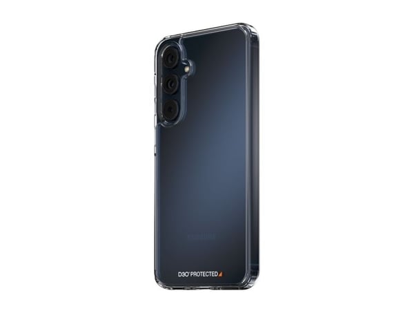 PanzerGlass HardCase - Clear Edition - baksidedeksel for mobiltelefon - MagSafe-samsvar - D3O Bio, plastikk - gjennomsiktig - for Samsung Galaxy A55