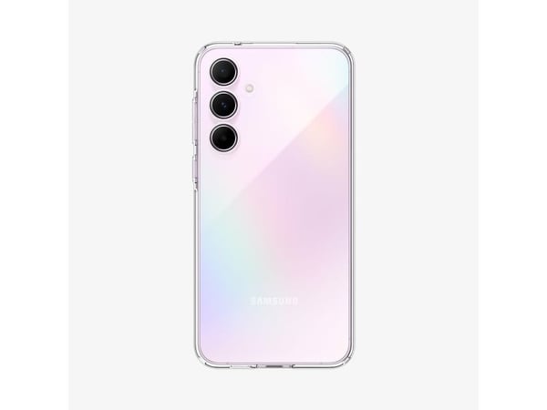Spigen Liquid Crystal - Baksidedeksel for mobiltelefon - termoplast-polyuretan (TPU) - krystallklar - for Samsung Galaxy A55
