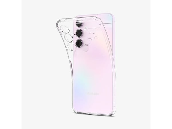 Spigen Liquid Crystal - Baksidedeksel for mobiltelefon - termoplast-polyuretan (TPU) - krystallklar - for Samsung Galaxy A55
