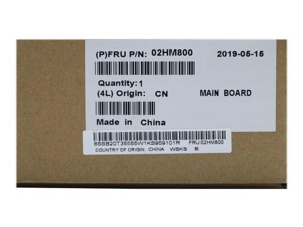 Lenovo - System board Windows, i5-8365U vP,16G, JP, AMT, dTPM