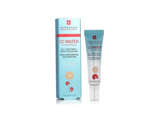 Erborian CC Water, CC-voide, Vaalea, Naisten, Kaikille ihotyypeille, Tummien kohtien häivytys, Illuminating, Tasoittaa ihon sävyä, Kosteuttava, Tur...