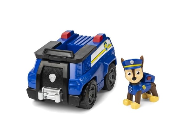 PAW Patrol 6069059, Politibil, PAW Patrol, 3 år, Plast, Svart, Blå, Hvit