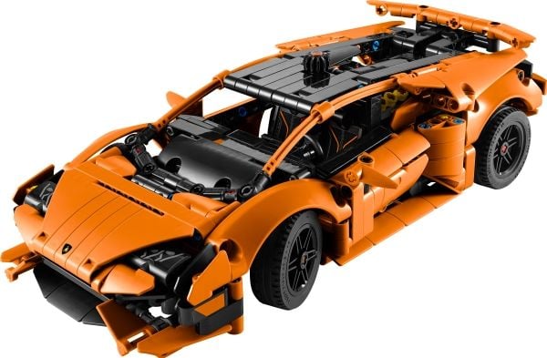 LEGO Technic 42196 Oransje Lamborghini Huracán Tecnica