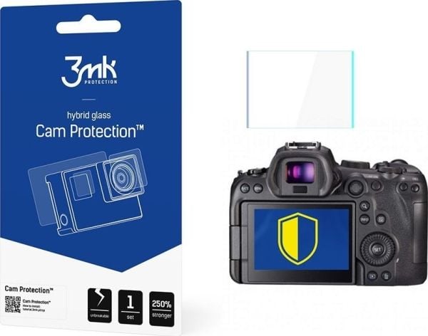 3mk Cam Protection Glass för Canon EOS R6