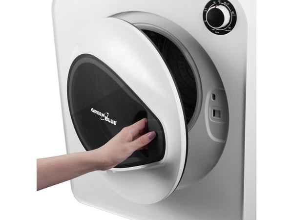 GreenBlue - Elektrisk tørretumbler med 3 kg fyldning | GB405 - 5 programmer 830 W