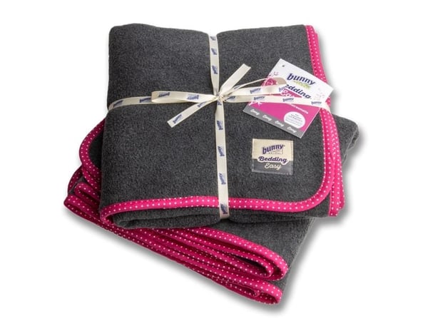 Bunny Bedding EASY Pink - tæppe med sugeevne ( 1 stk.)