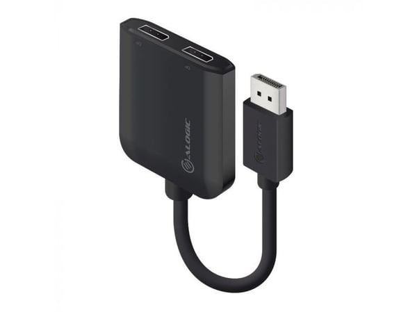 ALOGIC DP2DP-ADP, DisplayPort, 2 x DisplayPort, Uros, Naaras, Suora, Suora