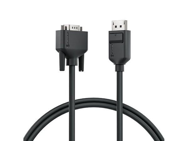 ALOGIC EL2DPVGA-02, 2 m, DisplayPort, VGA (D-Sub), Uros, Uros, Suora