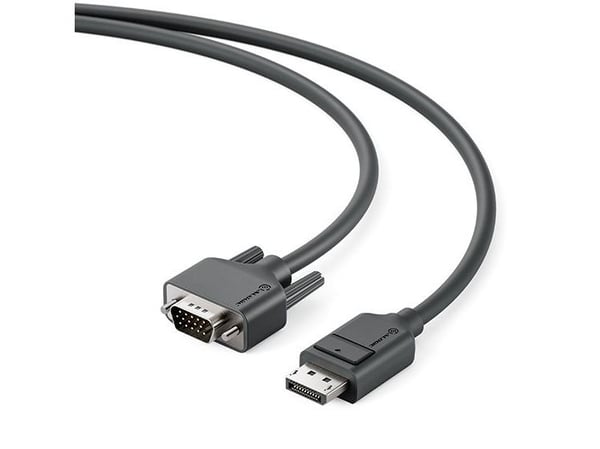 ALOGIC EL2DPVGA-02, 2 m, DisplayPort, VGA (D-Sub), Uros, Uros, Suora