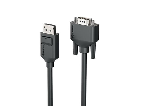 ALOGIC EL2DPVGA-02, 2 m, DisplayPort, VGA (D-Sub), Uros, Uros, Suora