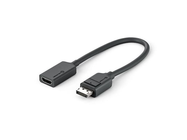 ALOGIC EL2DPHD-ADP, 0,2 m, DisplayPort, HDMI, Uros, Naaras, Suora