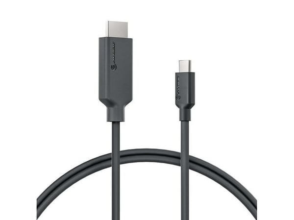 ALOGIC Elements Series - Adapterkabel - 24 pin USB-C han til HDMI han - 1 m - 4K60Hz (4096 x 2160) tuki, 1080p tuki 240 Hz