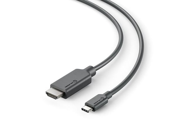 ALOGIC Elements Series - Adapterkabel - 24 pin USB-C han til HDMI han - 1 m - 4K60Hz (4096 x 2160) tuki, 1080p tuki 240 Hz