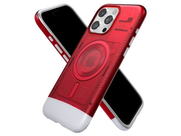 Spigen ACS06609, Etui, Apple, iPhone 15 Pro Max, 17 cm (6.7"), Rød