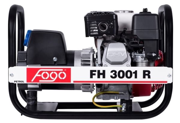 FOGO bærbar generator FH 3001 R 2,7 kW/230V, spenningsstabilisering, Honda-motor