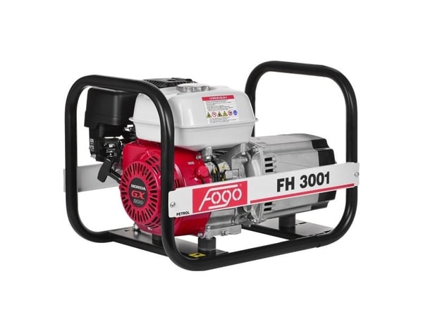 FOGO bärbar generator FH 3001 3,0 kW/230V Honda-motor