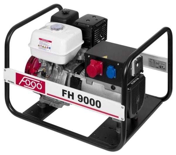 FOGO bærbar generator FH 9000 7,0 kW/400V/230V Honda-motor