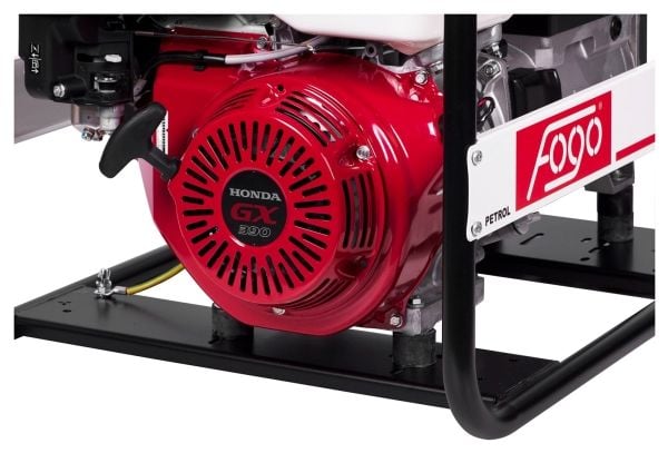 FOGO bärbar generator FH 9000 7,0 kW/400V/230V Honda-motor