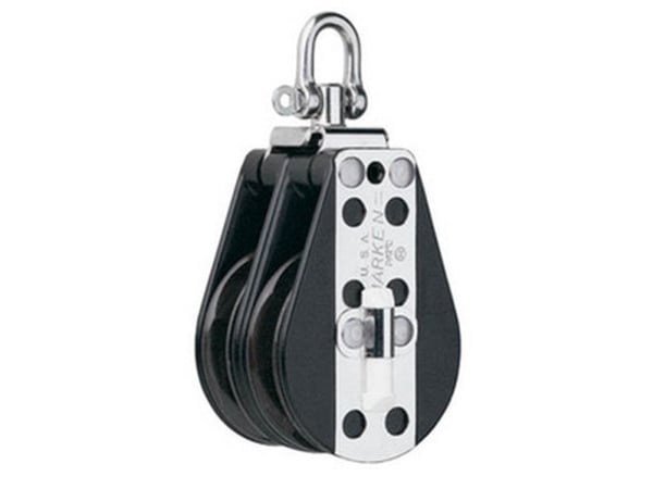 Harken blokk Hexaratchet 57 mm dobbel