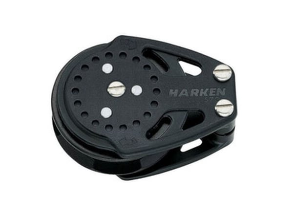 Harken Carbo Ratchamatic-blokk 75 mm enkelt, svirvel