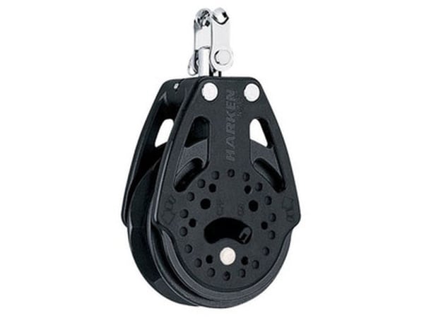 Harken Carbo Ratchet-blokk 75 mm enkel, svingbar
