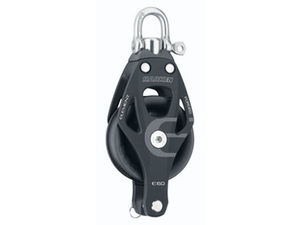 Harken blokk/element 60 mm enkel med svirvel og Hsv