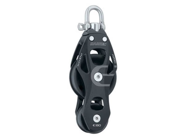 Harken Element-blokk 80 mm violin m. svirvel Harken Element-blokk 80 mm violin m. svirvel