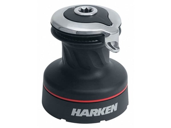 Harken radial spil 46.2ST 2-trinns sort alu.