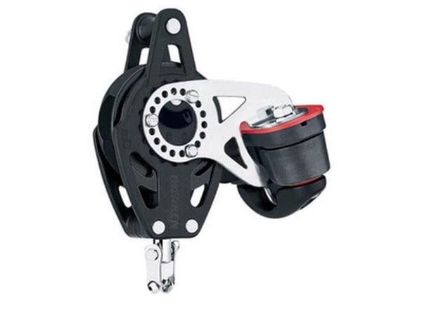 Harken ratchelblokk 57 mm enkel, svingbar han-/hunsvot