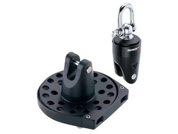 Harken wireblokk 51 mm enkel gjennomføring