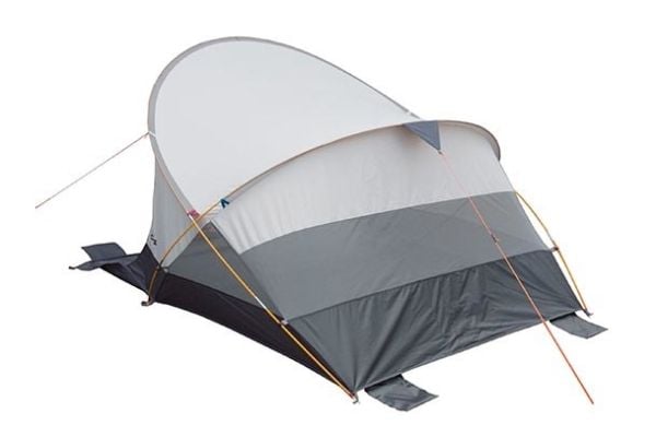 High Peak Cordoba 80, Shelter, harmaa, lasikuitu, polyesteri, 2200 mm, 1600 mm