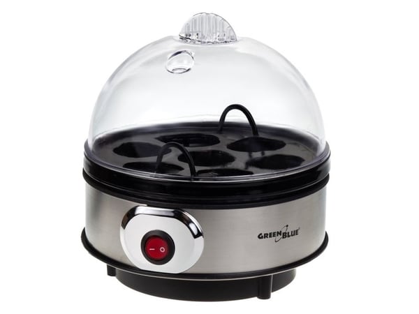 GreenBlue automaattinen munankeitin, 400W teho, jopa 7 munaa, mittakuppi, 220-240V~, 50 Hz, GB572 GreenBlue automaattinen munankeitin, 400W teho, jopa 7 munaa, mittakuppi, 220-240V~, 50 Hz, GB572