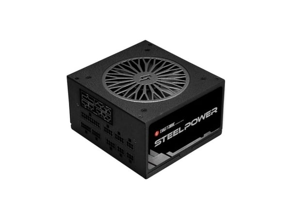 Chieftronic SteelPower Series BDK-550FC - Strømforsyning (intern) - ATX12V 2.3/ EPS12V - 80 PLUS Bronze - AC 100-240 V - 550 watt - aktiv PFC