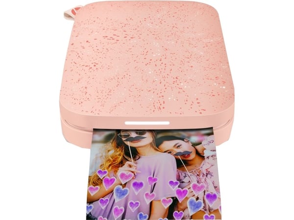 HP Sprocket 200 Printer, ZINK (Zero ink), 313 x 400 DPI, 2" x 3" (5x7.6 cm), Borderless printing, Bluetooth, Direct printing