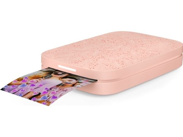 HP Sprocket 200 Printer, ZINK (Zero ink), 313 x 400 DPI, 2" x 3" (5x7.6 cm), Borderless printing, Bluetooth, Direct printing