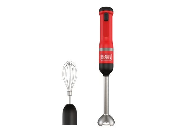 BLACK+DECKER BCKM1012KR-QW - Håndmikser trådløs - rød