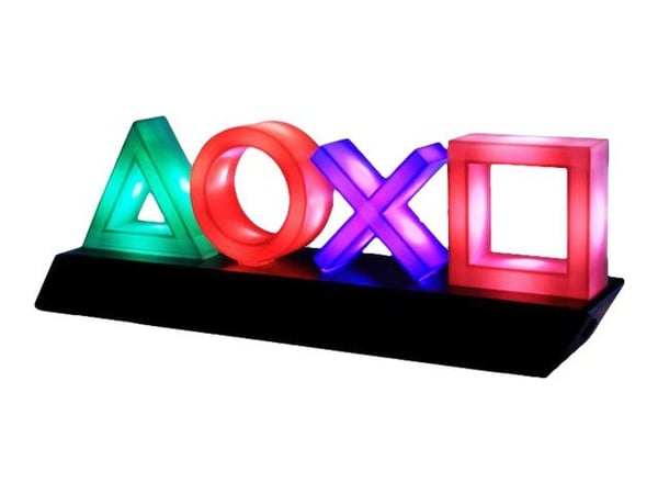 Paladone PlayStation Icons V2 - Dekorasjonslampe - PlayStation controller button symbols