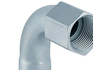 Bøjning fz 90gr 35 x 11/4'' mf/mf t/varme