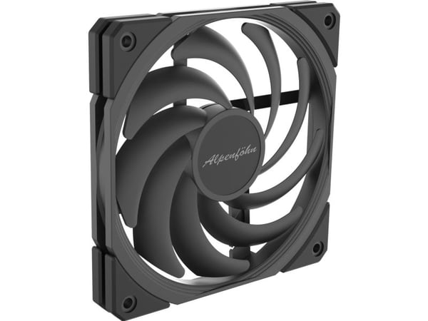 Alpenföhn 120 Jetstream Slim PWM tuuletin - musta